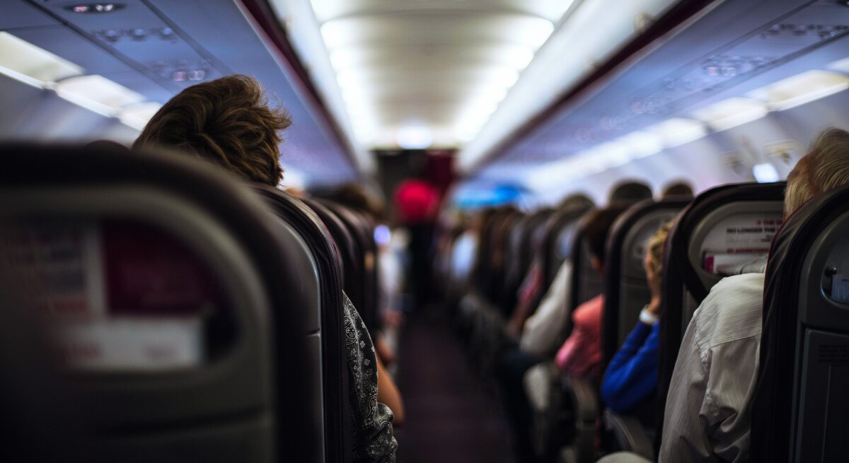 Flugzeug, Sitzplatz im Flugzeug