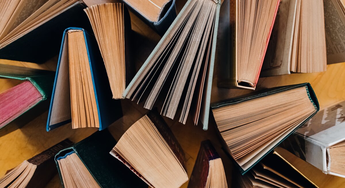 Bücher, Basteln mit Büchern