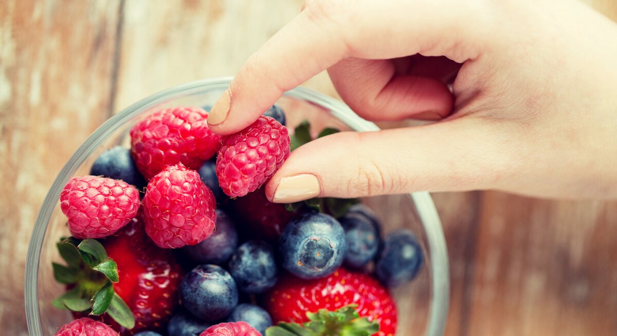 gemischte Beeren