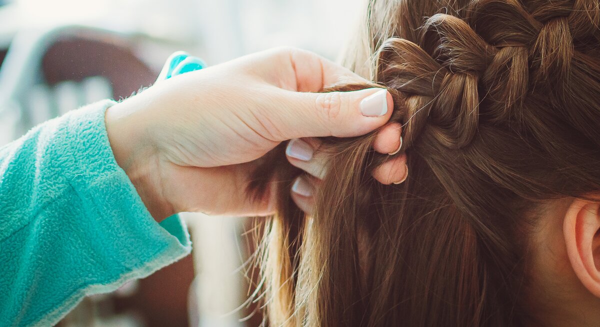 Haare flechten Anleitung