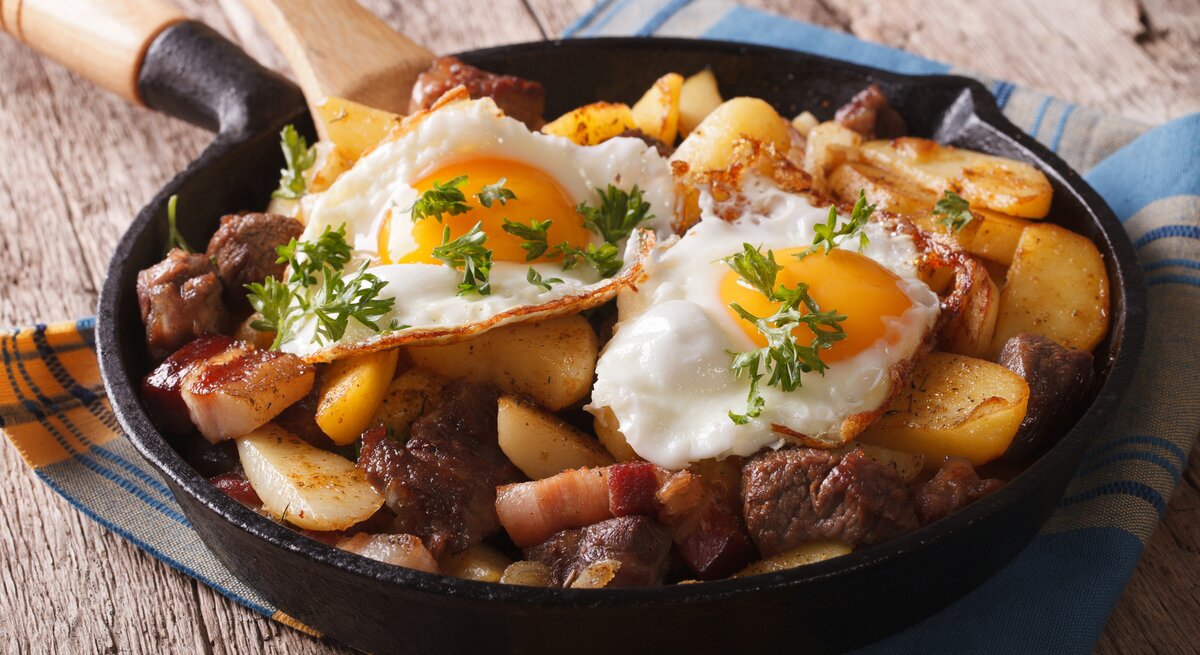 So startet man zünftig in den Tag: mit leckerem Bauernfrühstück!