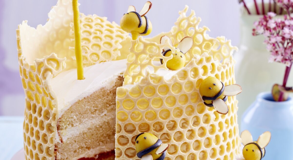 Bienenwaben-Torte
