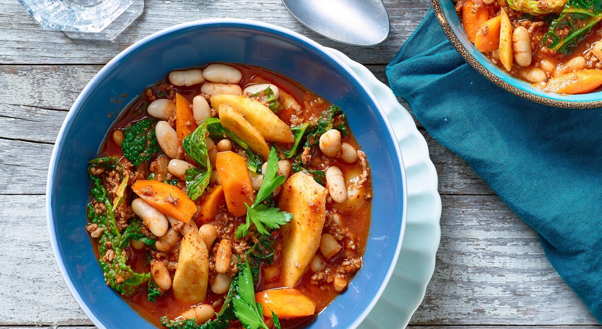 Rinder- Chili mit Wintergemüse
