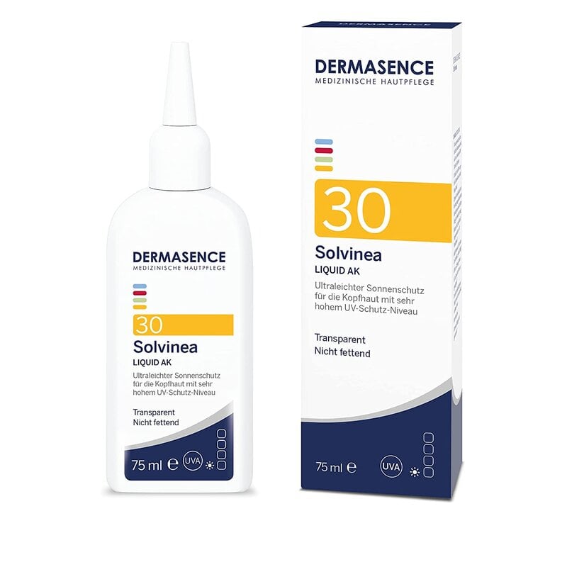 Fläschchen Kopfhautsonnenschutz von Dermasence | © Dermasence
