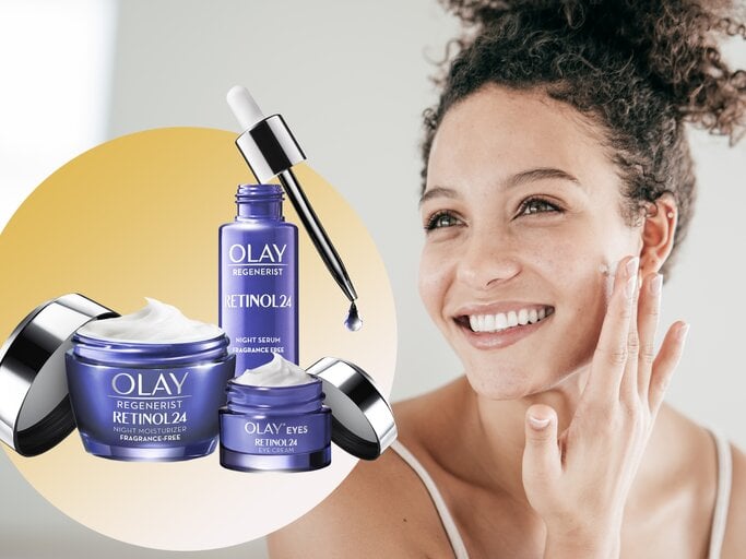 "Retinol24" – Retinol-Regenerist-Serie von Olay | © Getty Images, Olay [M]