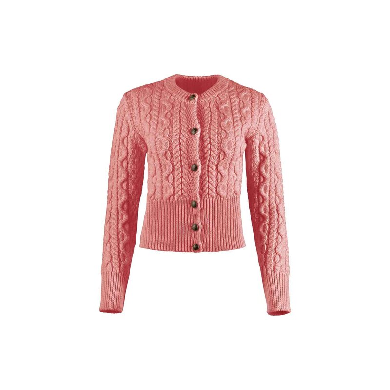 Salmon Cardigan IrelandsEye Knitwear | © IrelandsEye Knitwear