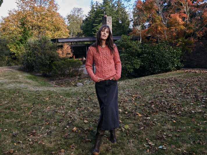 IrelandsEye Knitwear Dana Cacle Knit | © IrelandsEye Knitwear