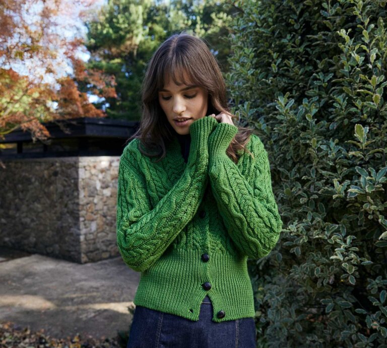 IrelandsEye Knitwear Elva Cardigan | © IrelandsEye Knitwear