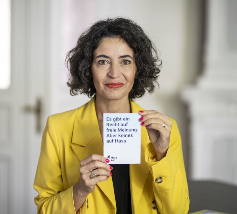 Preisträgerin Goldene Bild der Frau 2024: Anna-Lena von Hodenberg | © Andreas Friese
