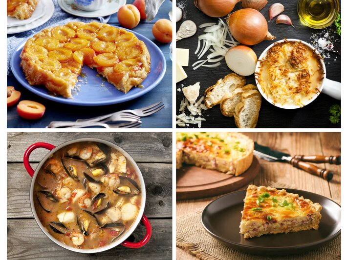 Collage franzoesische Küche | © [M] EAT CLUB/iStock
