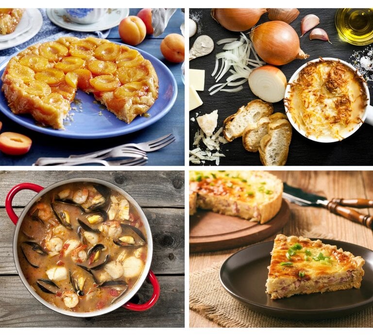 Collage franzoesische Küche | © [M] EAT CLUB/iStock