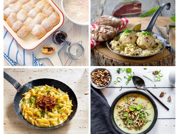 Collage Alpenküche | © [M]  iStock/Getty Images/ Shutterstock