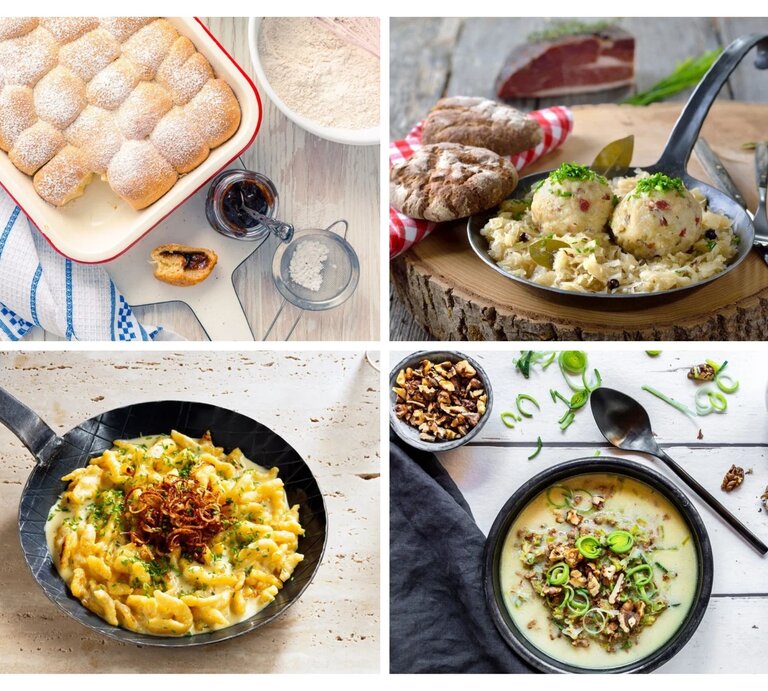 Collage Alpenküche | © [M]  iStock/Getty Images/ Shutterstock