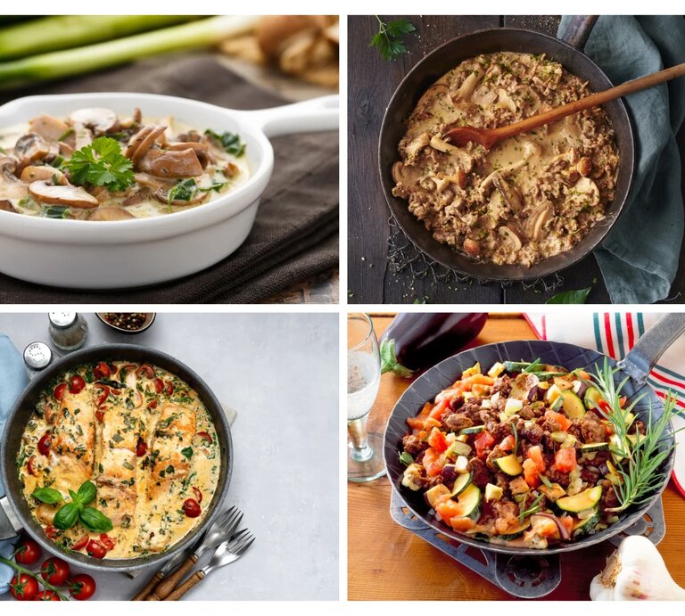 Collage Pfannenpizza | © [M] iStock/GettyImages/Shutterstock