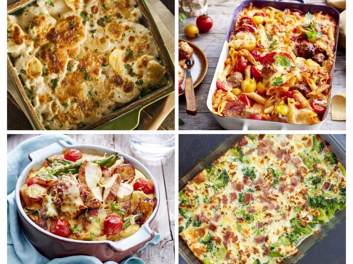 Collage Aufläufe | © [M] EAT CLUB/ GettyImages/Shutterstock