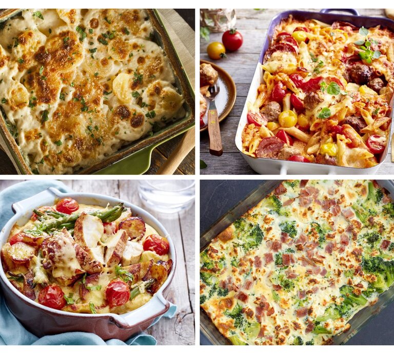 Collage Aufläufe | © [M] EAT CLUB/ GettyImages/Shutterstock