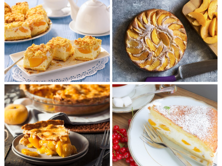 Collage Pfirsichkuchen | © [M] GettyImages/iStock