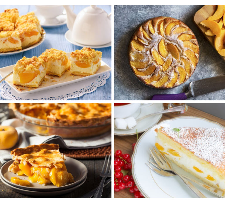 Collage Pfirsichkuchen | © [M] GettyImages/iStock