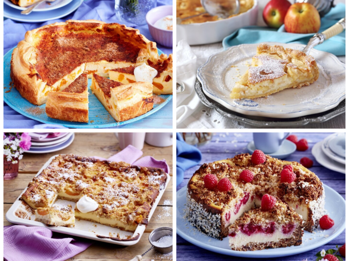 mehrere Schmandkuchen in einer Kollage | © [M] EAT CLUB/ iStock