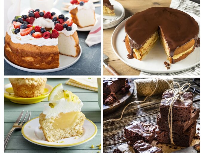 Collage amerikanische Kuchen | © [M] EAT CLUB/Getty Images/iStock/imago