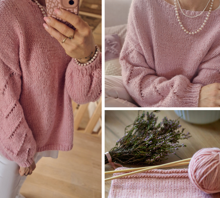 Collage Chunky-Pearl-Sweater | © Ulrike Bauch