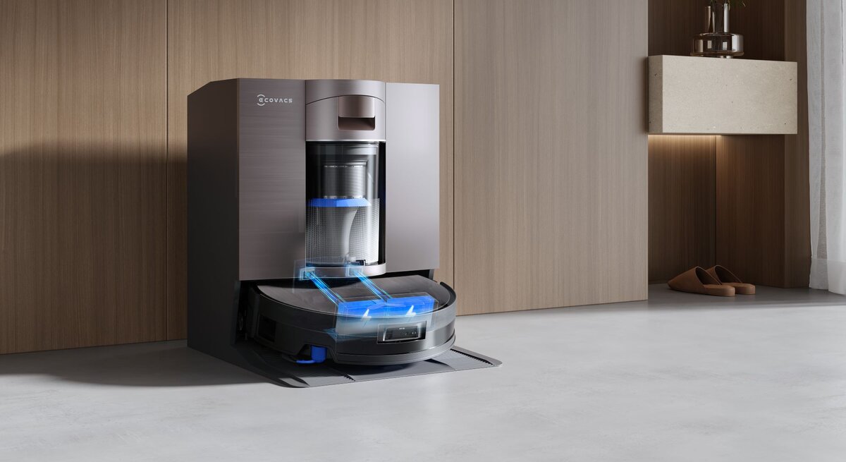 Zu sehen ist einer der neuen Ecovacs Roboter