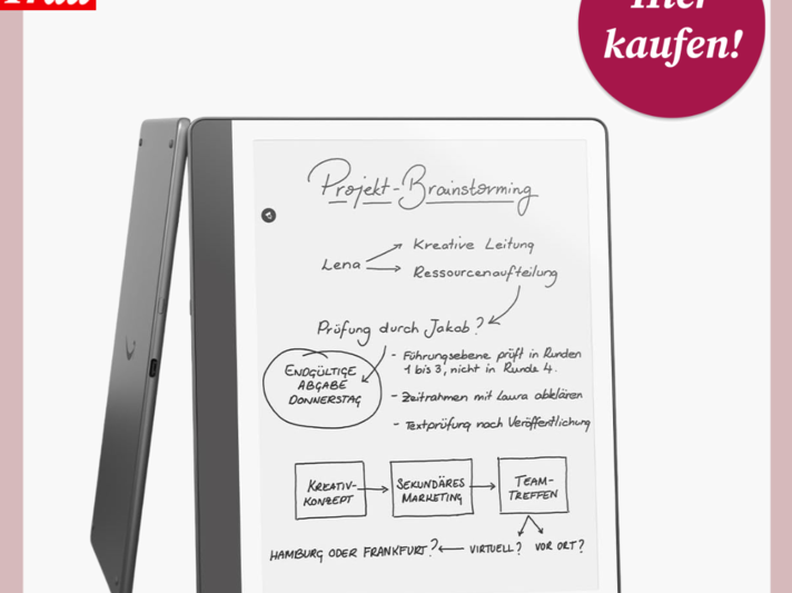 Der Amazon Kindle Scribe mit Display.  | © Amazon
