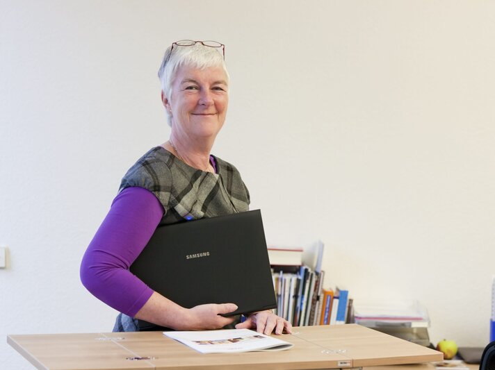 E-Paper Workshop bei BILD der FRAU in Hamburg mit Dagmar Hirche. | © BILD der FRAU