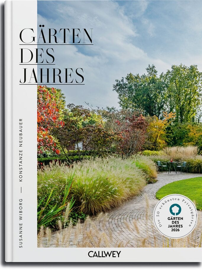 Cover des Buches "Gärten des Jahres 2026" | © Callwey Verlag