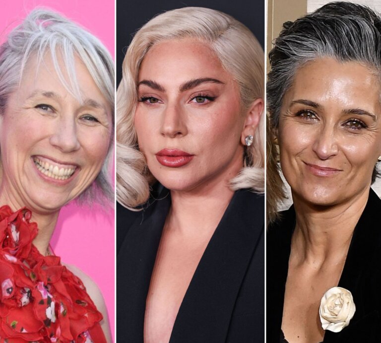 Collage zu Promi-Frauen mit grauen Haaren | © IMAGO / ABACAPRESS / ZUMA Wire