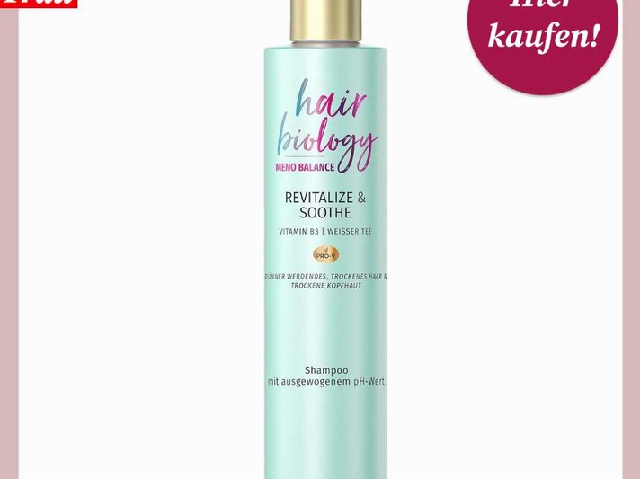 Shampoo von Hair Biology für reifes Haar, Haare pflegen | © Amazon