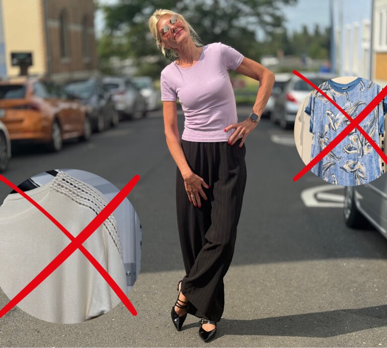 Zu sehen ist Renate Zott in einer schwarzen Hose und einem lila T-shirt, die in die Kamera lächelt.  | © Renate Zott