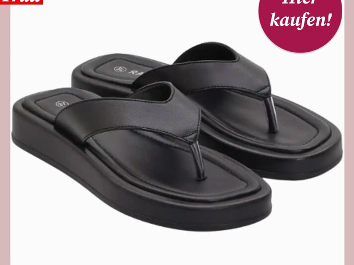 Zu sehen ist die Shoppingvorlage von BdF, in welcher Sandalen von Bonprix präsentiert werden. | © Bonprix