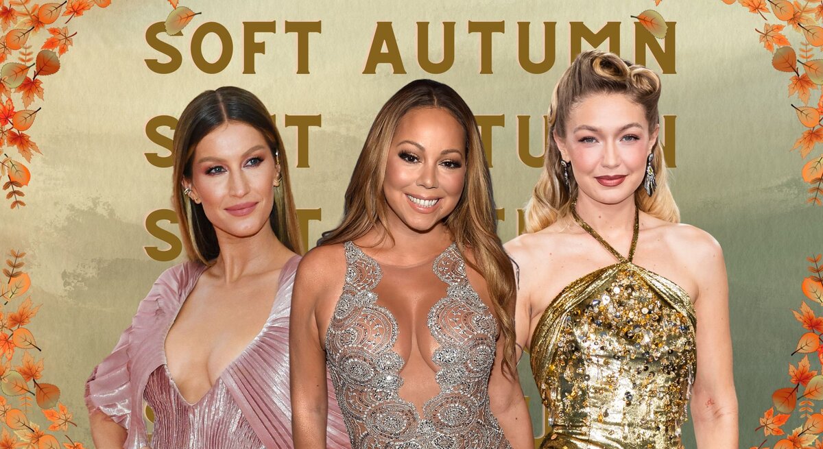 Zu sehen sind Gisele Bündchen, Mariah Carey und Gigi Hadid in einer BdF Collage.