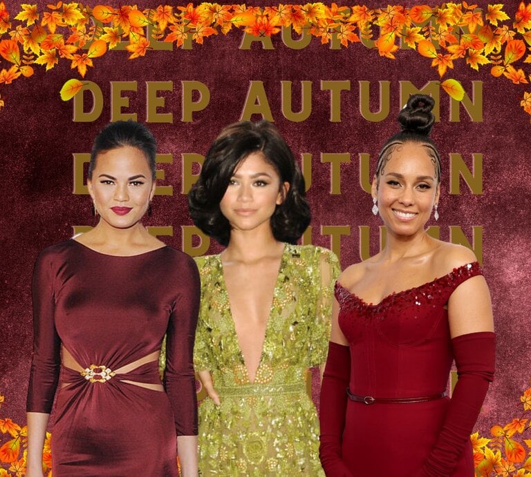 Zu sehen sind Chrissy Teigan, Zendaya und Alicia Keys in einer BdF Collage | © GettyImages/Jon Kopaloff, Jason LaVeris, Kevin Mazur/Collage BdF