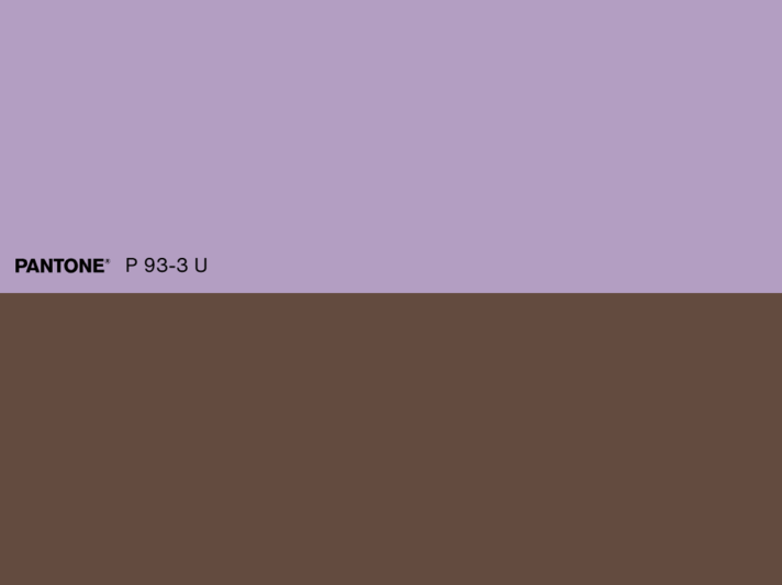 Zu sehen sind zwei Farbtöne von Pantone | © Pantone