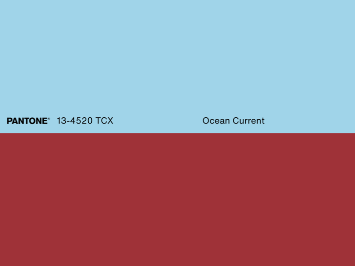 Zu sehen sind zwei Farben von Pantone | © Pantone