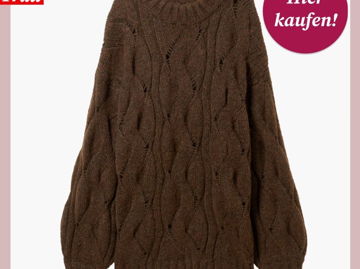 Zu sehen ist die Shoppingvorlage von BdF, in welcher ein Pullover von Monki präsentiert wird | © Monki