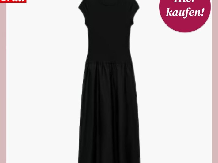 Zu sehen ist die Shoppingvorlage von BdF, in welcher ein Kleid von Mango präsentiert wird. | © Mango