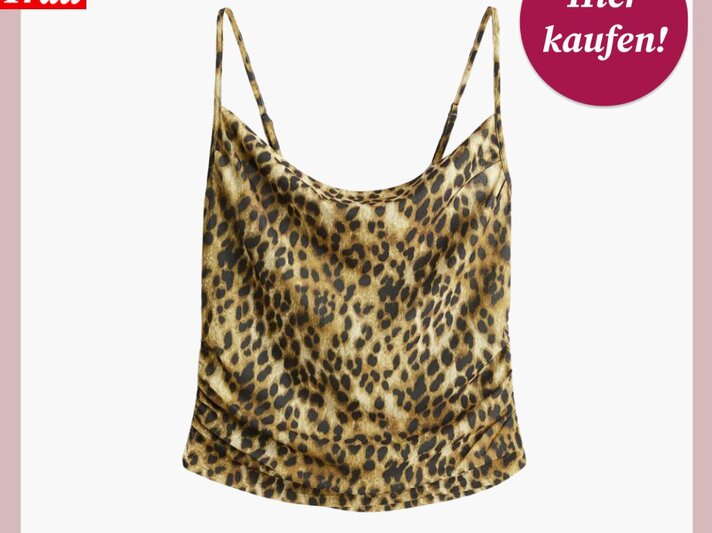 Zu sehen ist die Shoppingvorlage von BdF, in welcher ein Top von H&M präsentiert wird. | © H&M