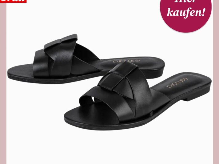 Zu sehen ist die Shoppingvorlage von BdF, in welcher Schuhe von Lidl präsentiert werden. | © Lidl