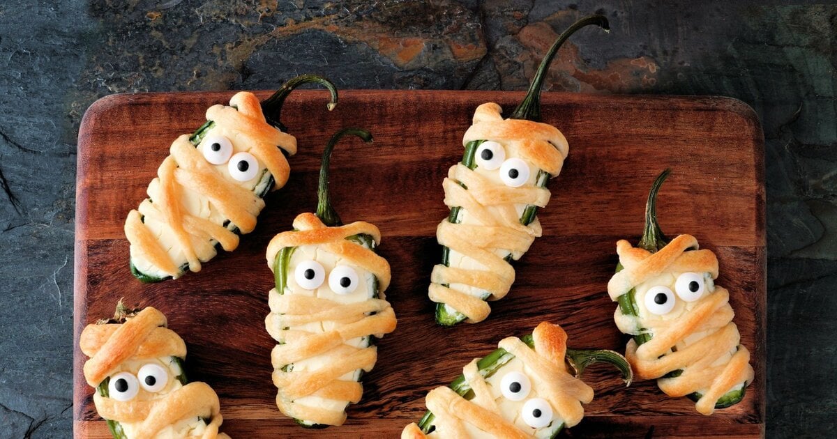 Mumien Jalapeno Popper: Bald ist Halloween!